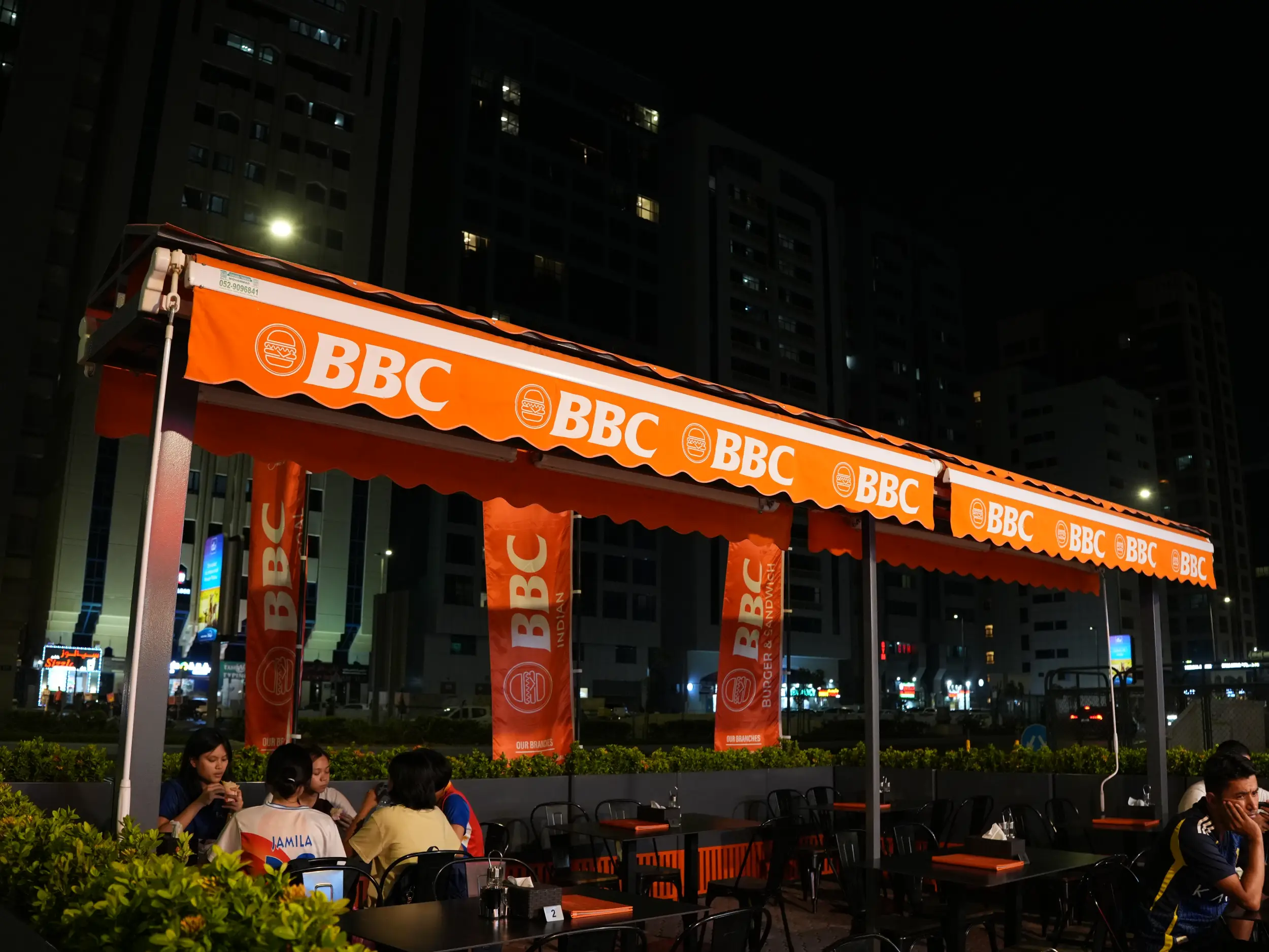 BBC Restaurant kitchen